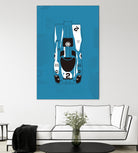 917 by Jonathan Armani on GIANT ART - blue digital drawing