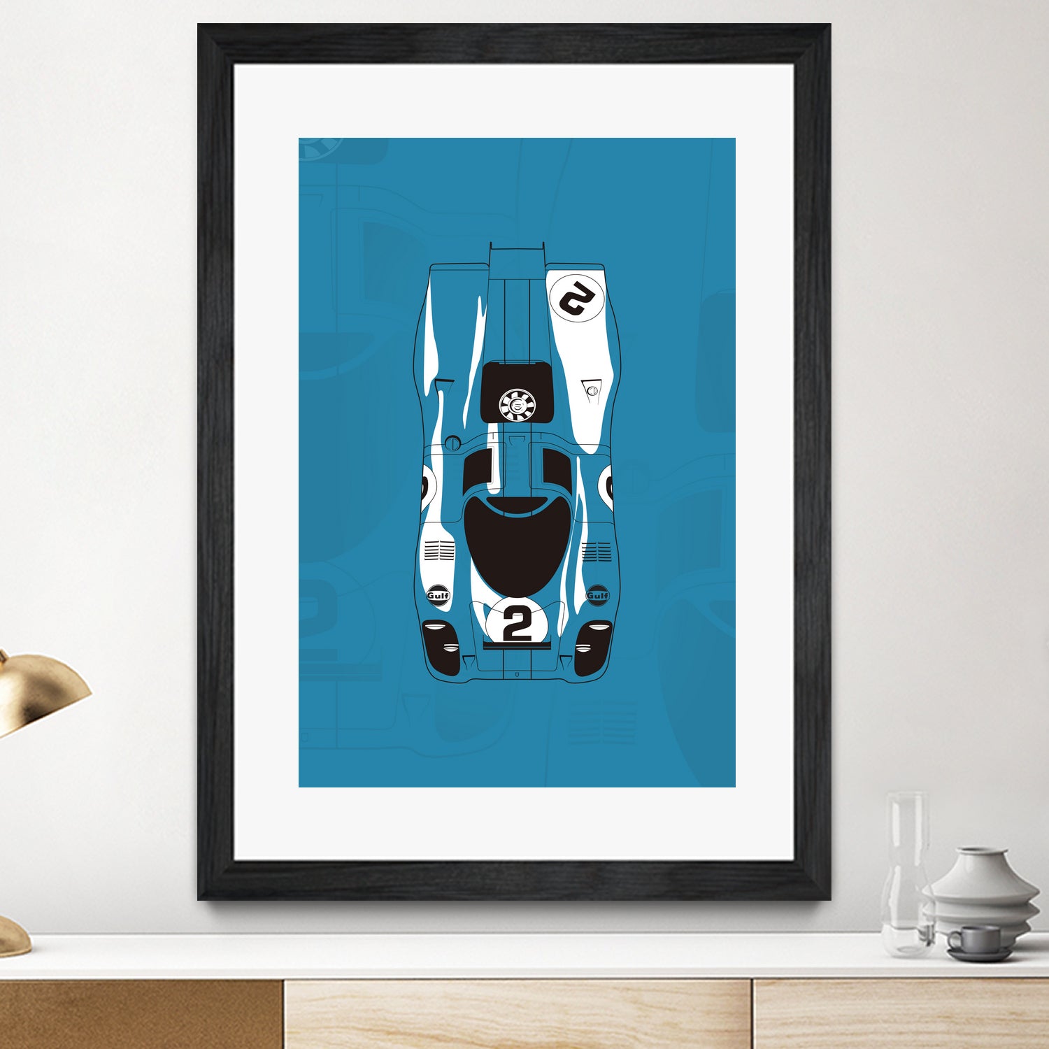 917 by Jonathan Armani on GIANT ART - blue digital drawing