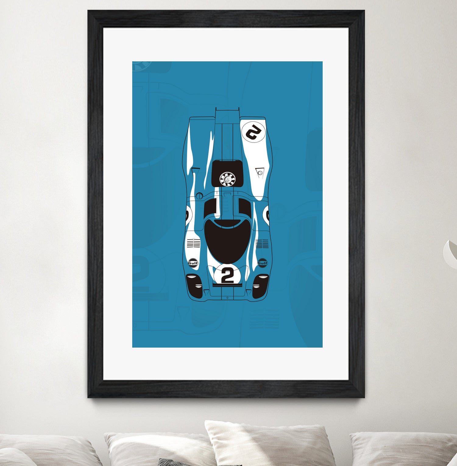 917 by Jonathan Armani on GIANT ART - blue digital drawing