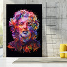 Marilyn 2018 by Alessandro Pautasso on GIANT ART - black digital painting