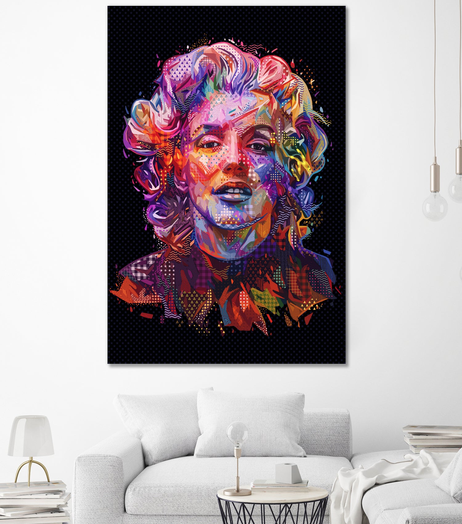 Marilyn 2018 by Alessandro Pautasso on GIANT ART - black digital painting