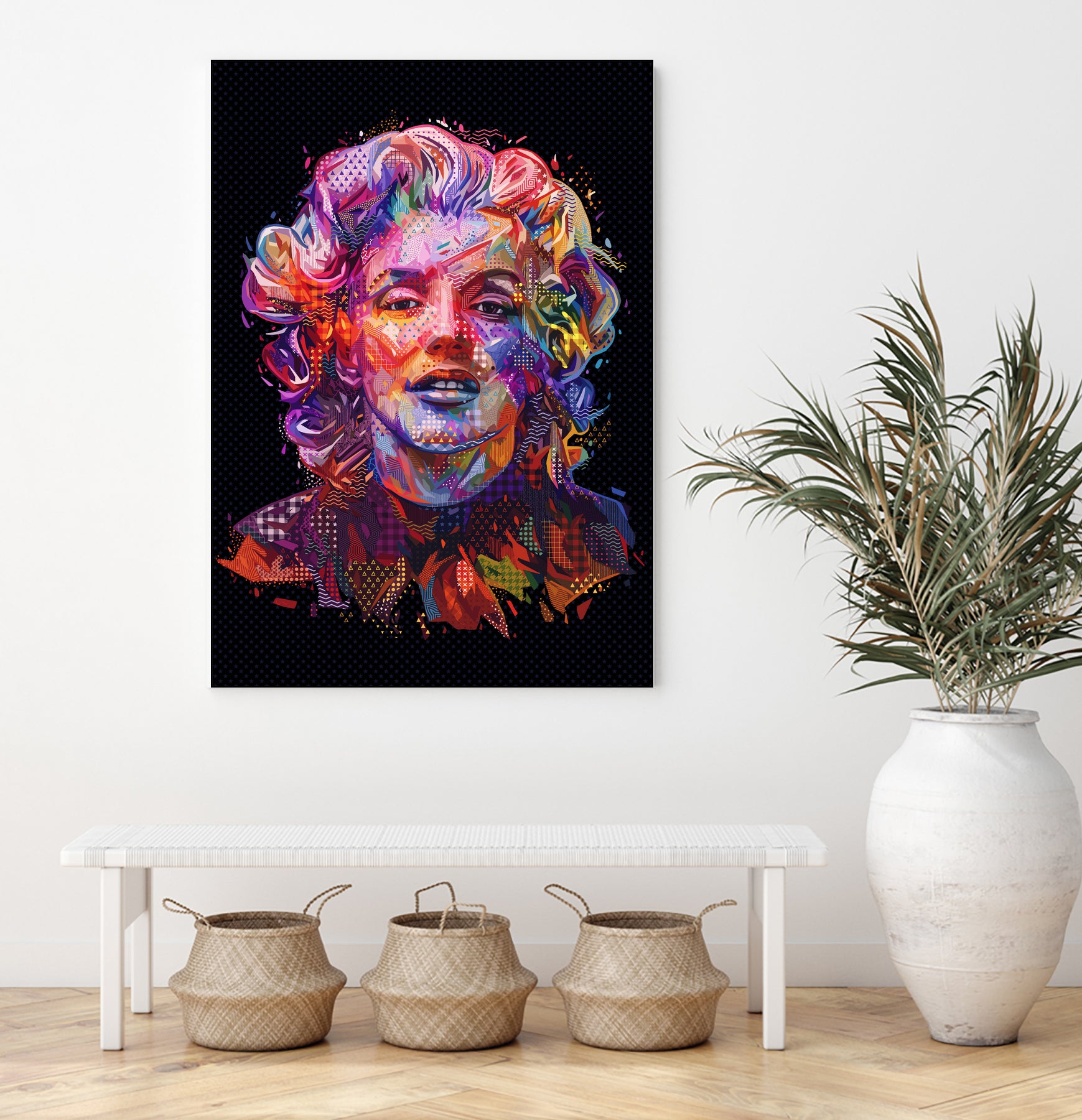 Marilyn 2018 by Alessandro Pautasso on GIANT ART - black digital painting