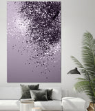 Sparkling Lavender Lady Glitter #1 by Anita & Bella Jantz on GIANT ART - fuchsia photo manipulation