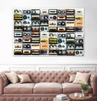 cassette print by irakli gergeshelidze on GIANT ART - white photo illustration