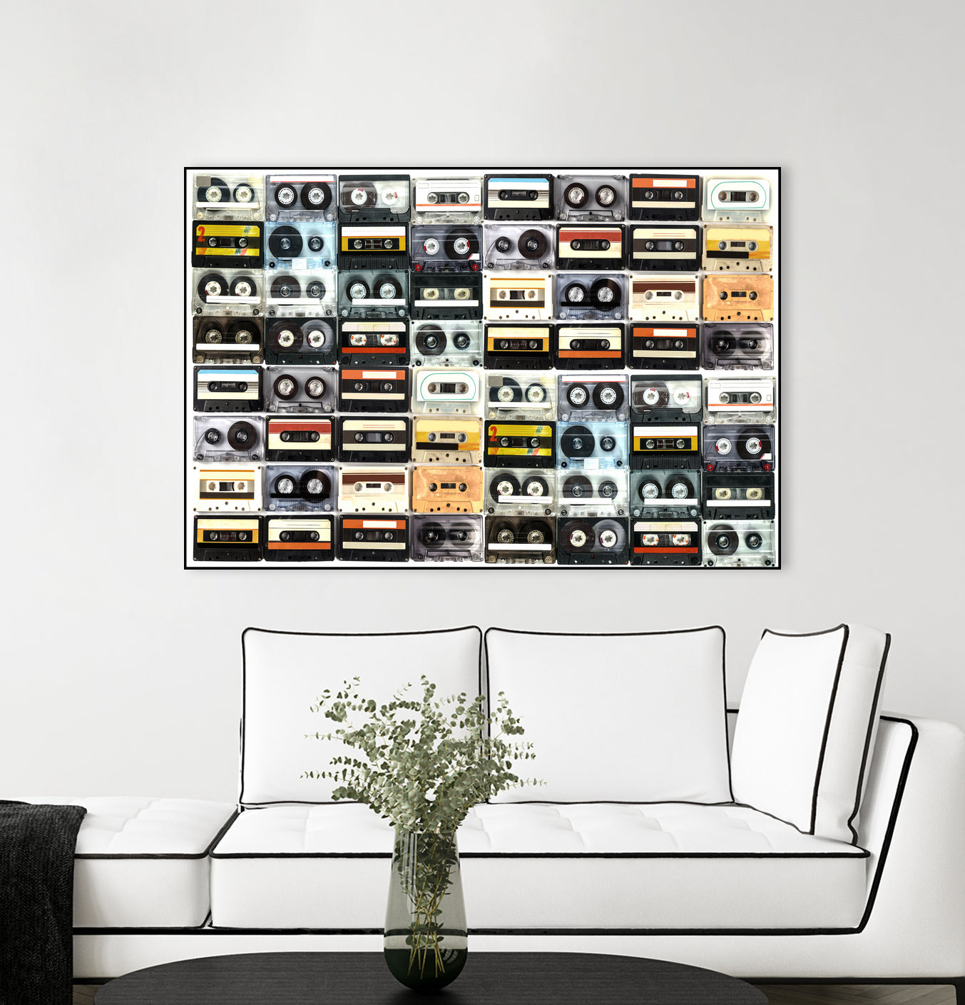 cassette print by irakli gergeshelidze on GIANT ART - white photo illustration