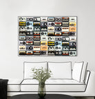 cassette print by irakli gergeshelidze on GIANT ART - white photo illustration