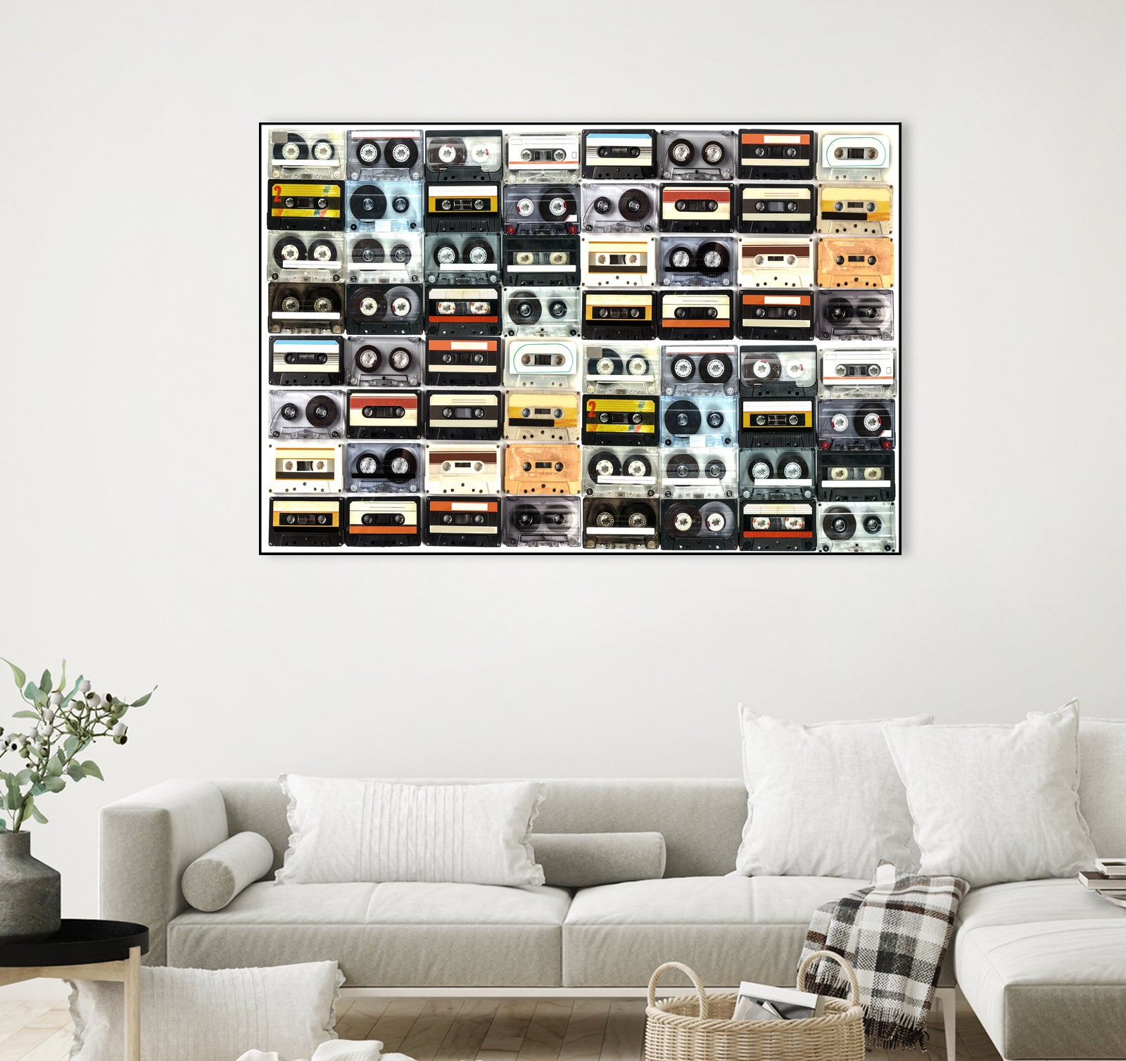 cassette print by irakli gergeshelidze on GIANT ART - white photo illustration