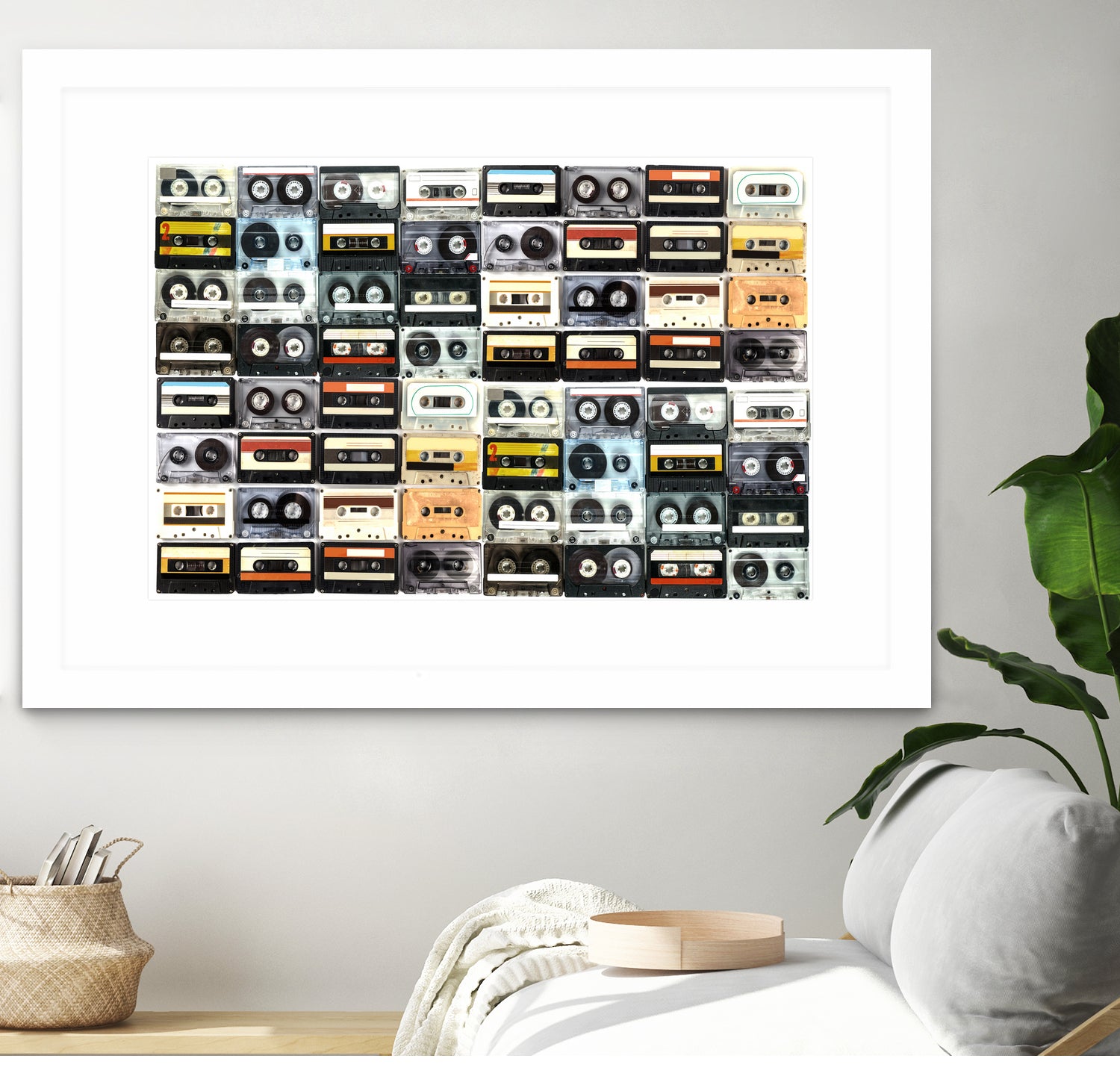 cassette print by irakli gergeshelidze on GIANT ART - white photo illustration