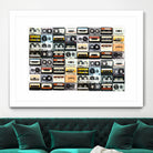 cassette print by irakli gergeshelidze on GIANT ART - white photo illustration