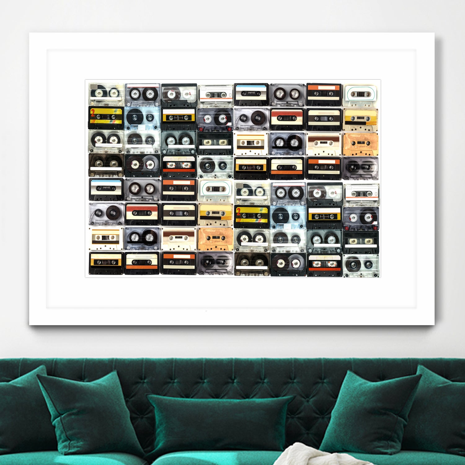 cassette print by irakli gergeshelidze on GIANT ART - white photo illustration