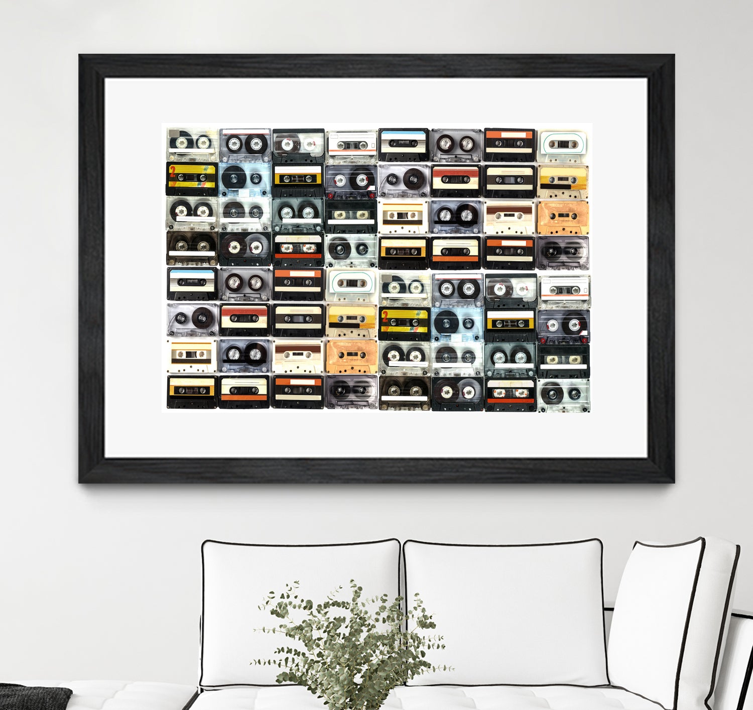 cassette print by irakli gergeshelidze on GIANT ART - white photo illustration