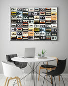 cassette print by irakli gergeshelidze on GIANT ART - white photo illustration