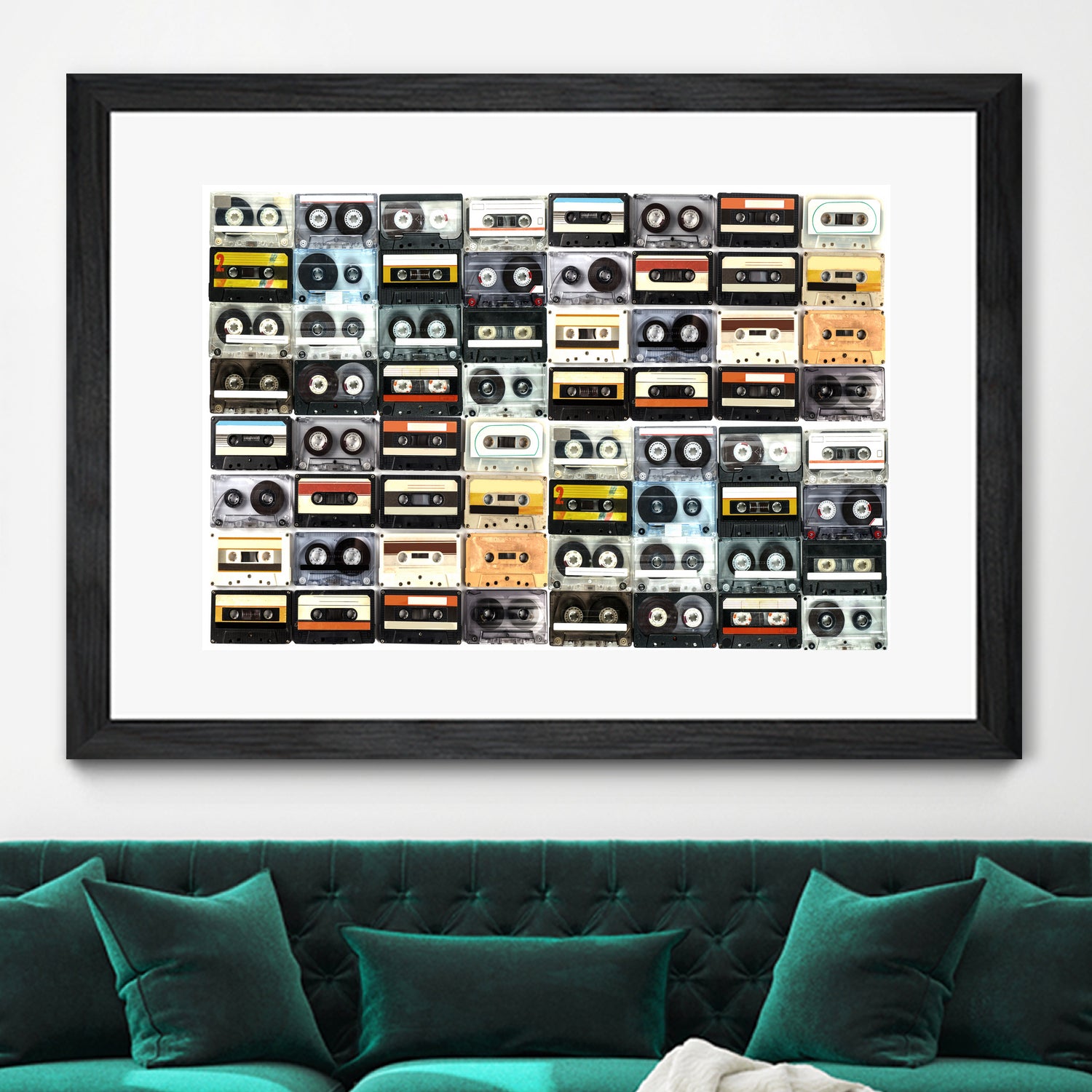 cassette print by irakli gergeshelidze on GIANT ART - white photo illustration