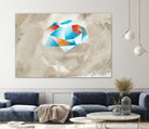 Geometries II by Raffael Pindell on GIANT ART - blue digital painting