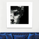 David's eye by Menelaos Trompoukis on GIANT ART - black digital painting