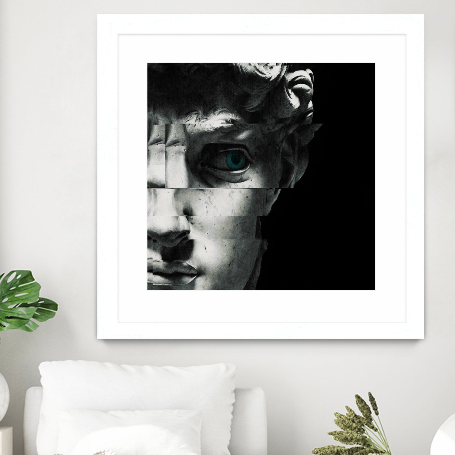 David's eye by Menelaos Trompoukis on GIANT ART - black digital painting