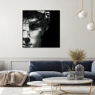 David's eye by Menelaos Trompoukis on GIANT ART - black digital painting