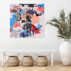 SAMO is Alive by Pink Pank on GIANT ART - pink mixed media