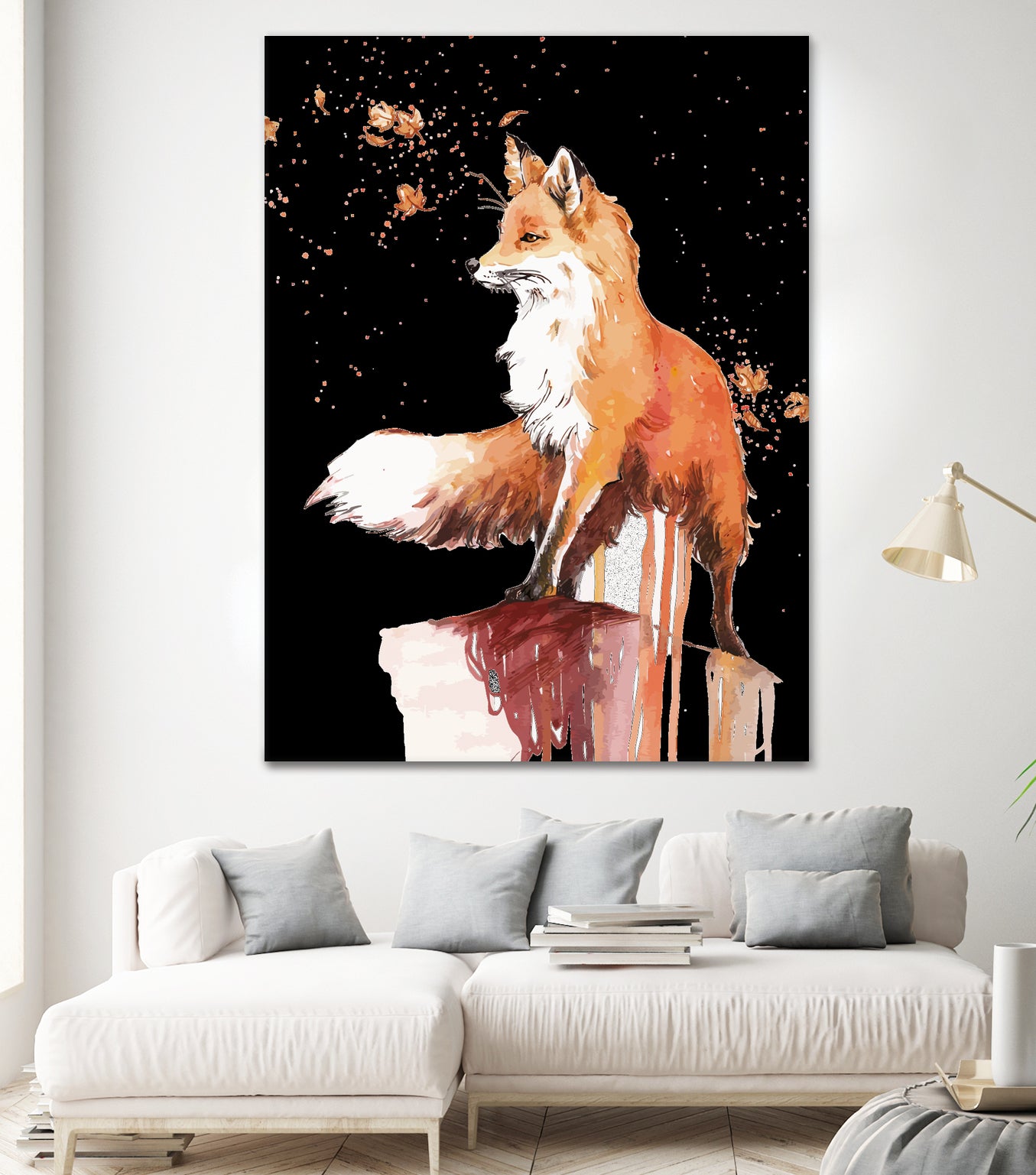 Fox by Sergio Marques on GIANT ART - brown digital painting