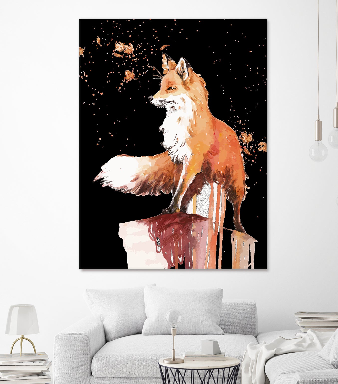 Fox by Sergio Marques on GIANT ART - brown digital painting