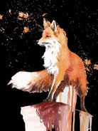 Fox by Sergio Marques on GIANT ART - brown digital painting