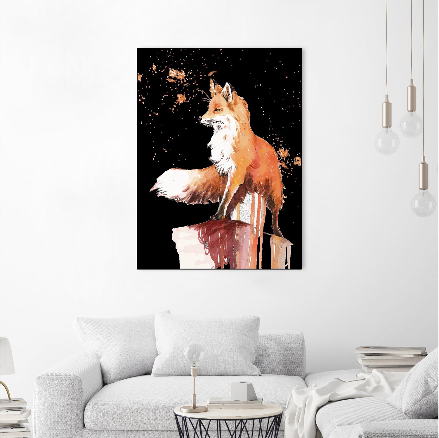 Fox by Sergio Marques on GIANT ART - brown digital painting