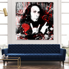 Ronnie James Dio by DARIA GRACHEVA on GIANT ART - black digital painting