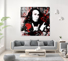 Ronnie James Dio by DARIA GRACHEVA on GIANT ART - black digital painting