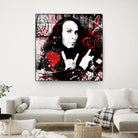 Ronnie James Dio by DARIA GRACHEVA on GIANT ART - black digital painting