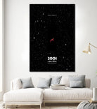 2001 A Space Odyssey by Juarez Tanure on GIANT ART - black photo illustration