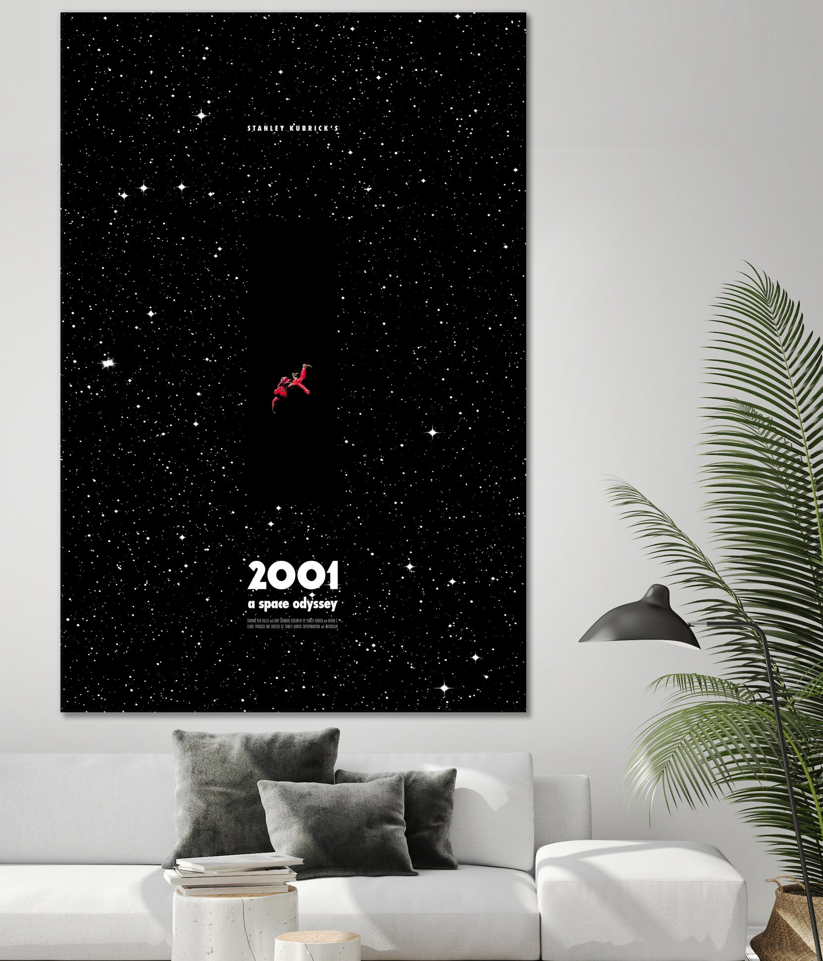 2001 A Space Odyssey by Juarez Tanure on GIANT ART - black photo illustration