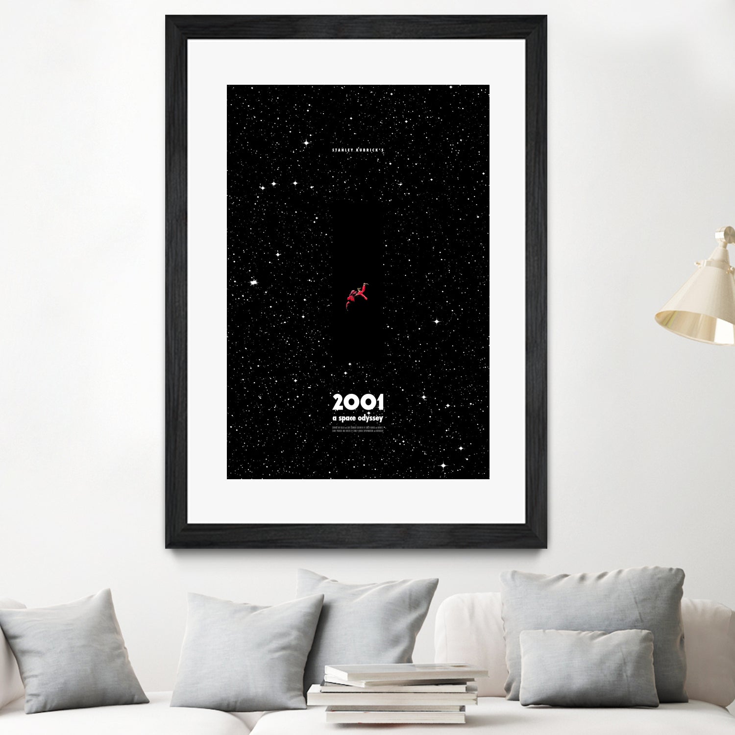 2001 A Space Odyssey by Juarez Tanure on GIANT ART - black photo illustration