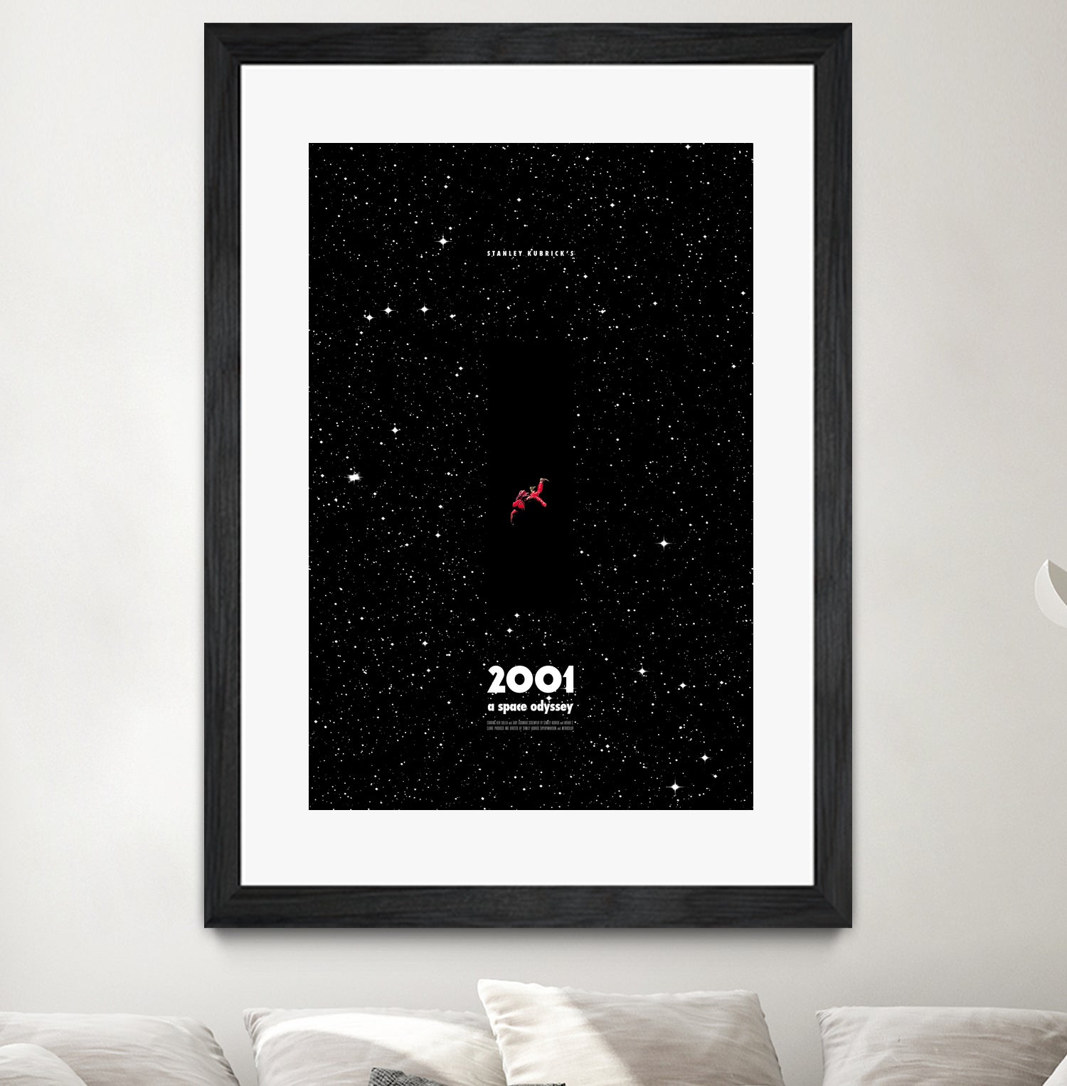 2001 A Space Odyssey by Juarez Tanure on GIANT ART - black photo illustration