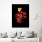 Infinity Iron by Antonio Camarena on GIANT ART - black digital painting