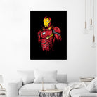 Infinity Iron by Antonio Camarena on GIANT ART - black digital painting