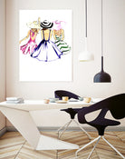 SISTERS by Tatiana Vlasko on GIANT ART - fuchsia digital painting