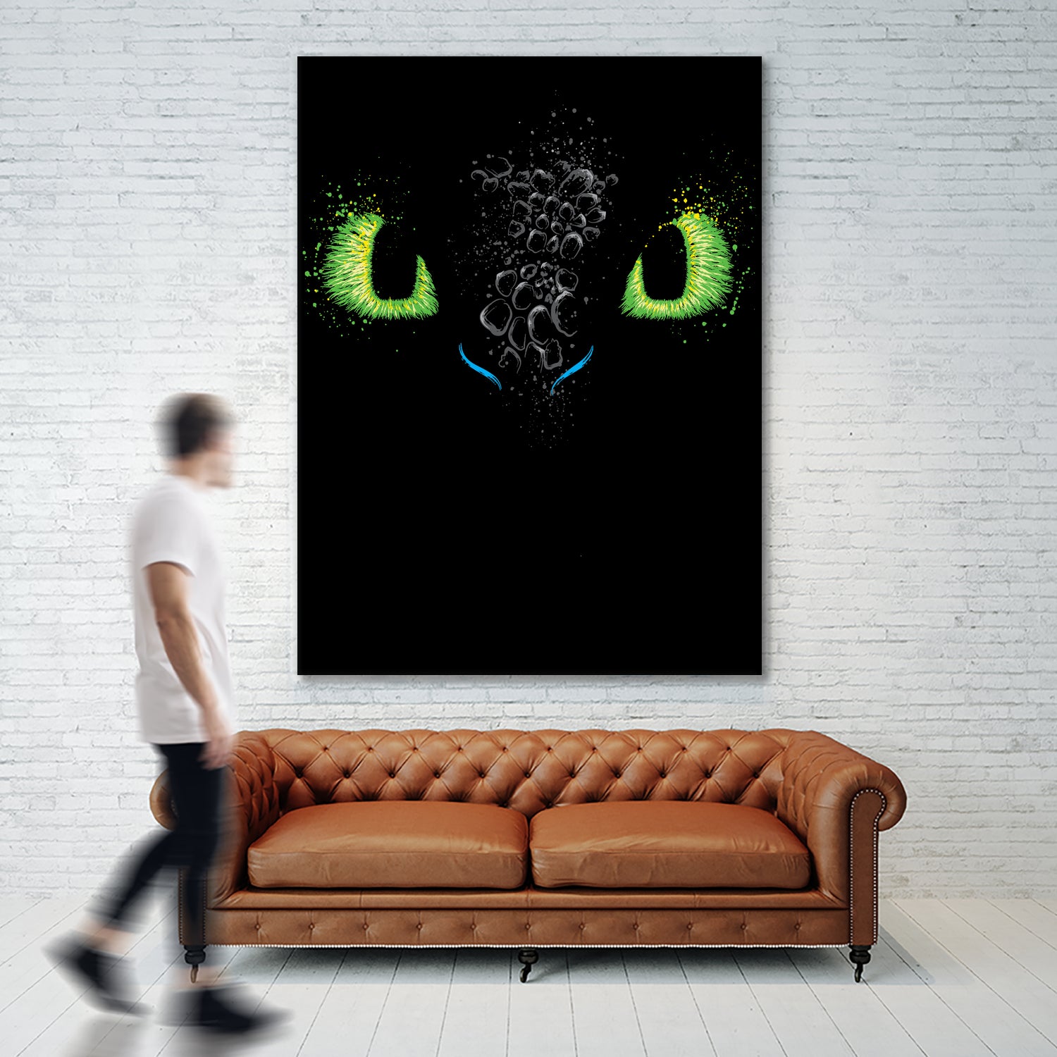 The eyes of the dragon by Antonio Camarena on GIANT ART - black digital painting