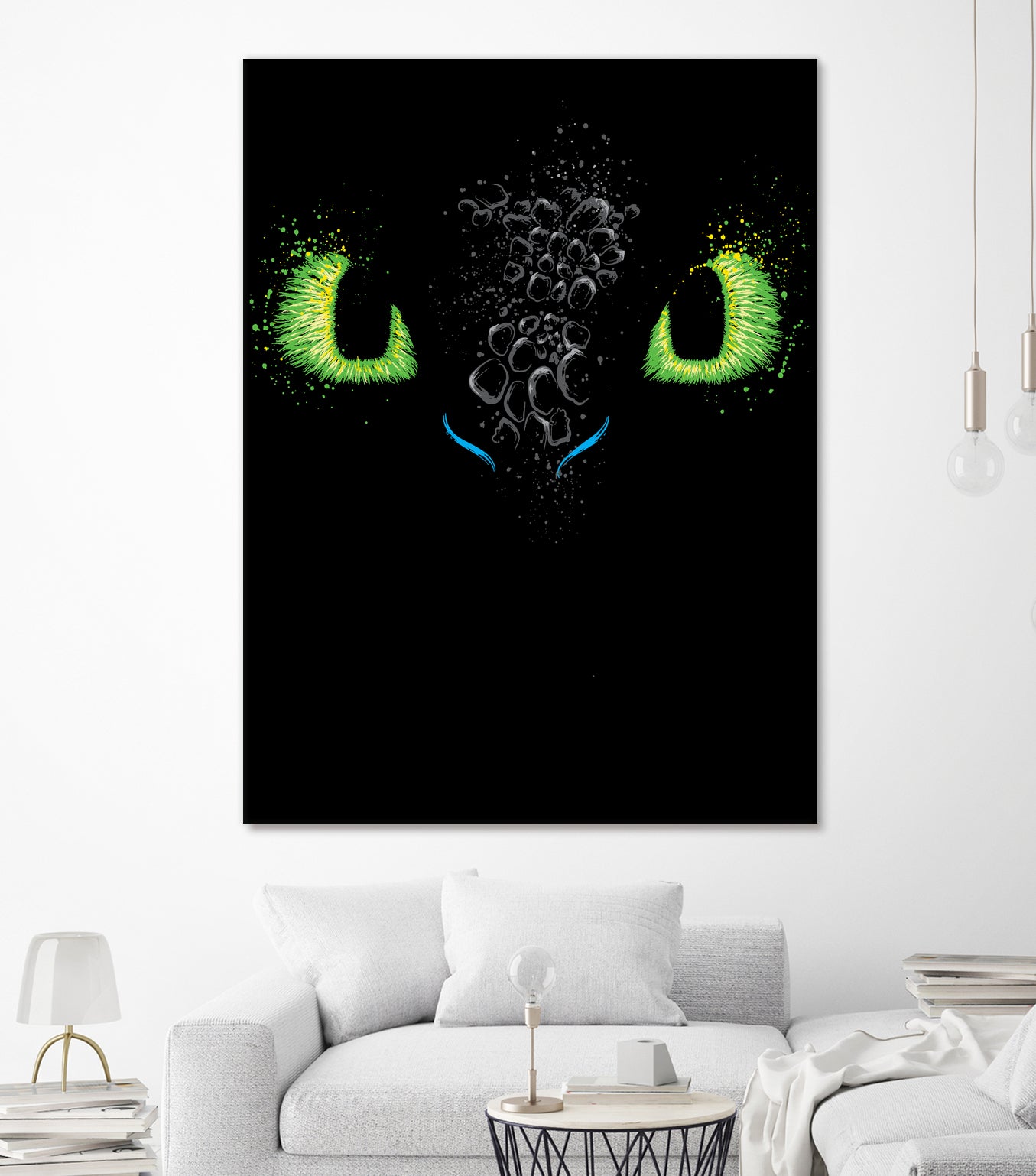 The eyes of the dragon by Antonio Camarena on GIANT ART - black digital painting