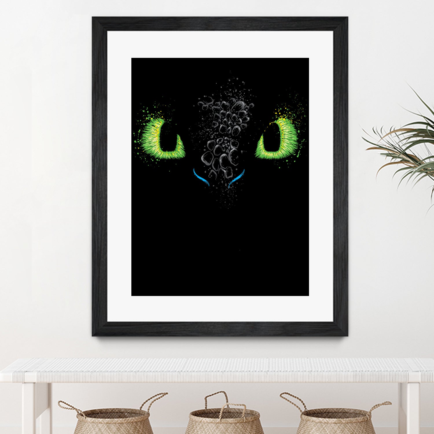 The eyes of the dragon by Antonio Camarena on GIANT ART - black digital painting