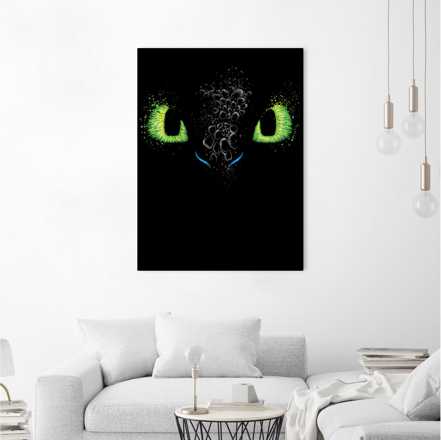 The eyes of the dragon by Antonio Camarena on GIANT ART - black digital painting