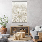 Dandelion Neutral Close-up by IOANNA PAPANIKOLAOU on GIANT ART - brown photo illustration