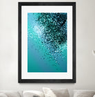 Aqua Blue OCEAN Glitter #1 #shiny #decor #art by Anita & Bella Jantz on GIANT ART - blue photo manipulation