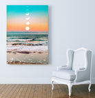 Beach Moon by 83  Oranges on GIANT ART - orange digital beach