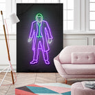 Joker neon by Octavian Mielu on GIANT ART