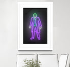 Joker neon by Octavian Mielu on GIANT ART