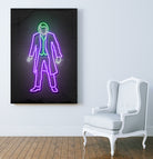 Joker neon by Octavian Mielu on GIANT ART