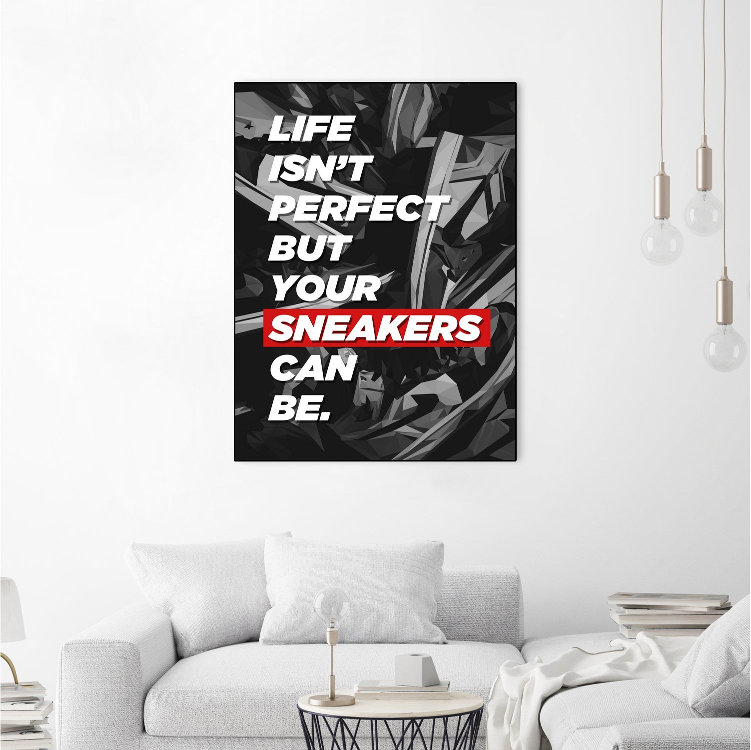 sneakers addict quotes by Artnesia on GIANT ART