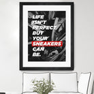 sneakers addict quotes by Artnesia on GIANT ART