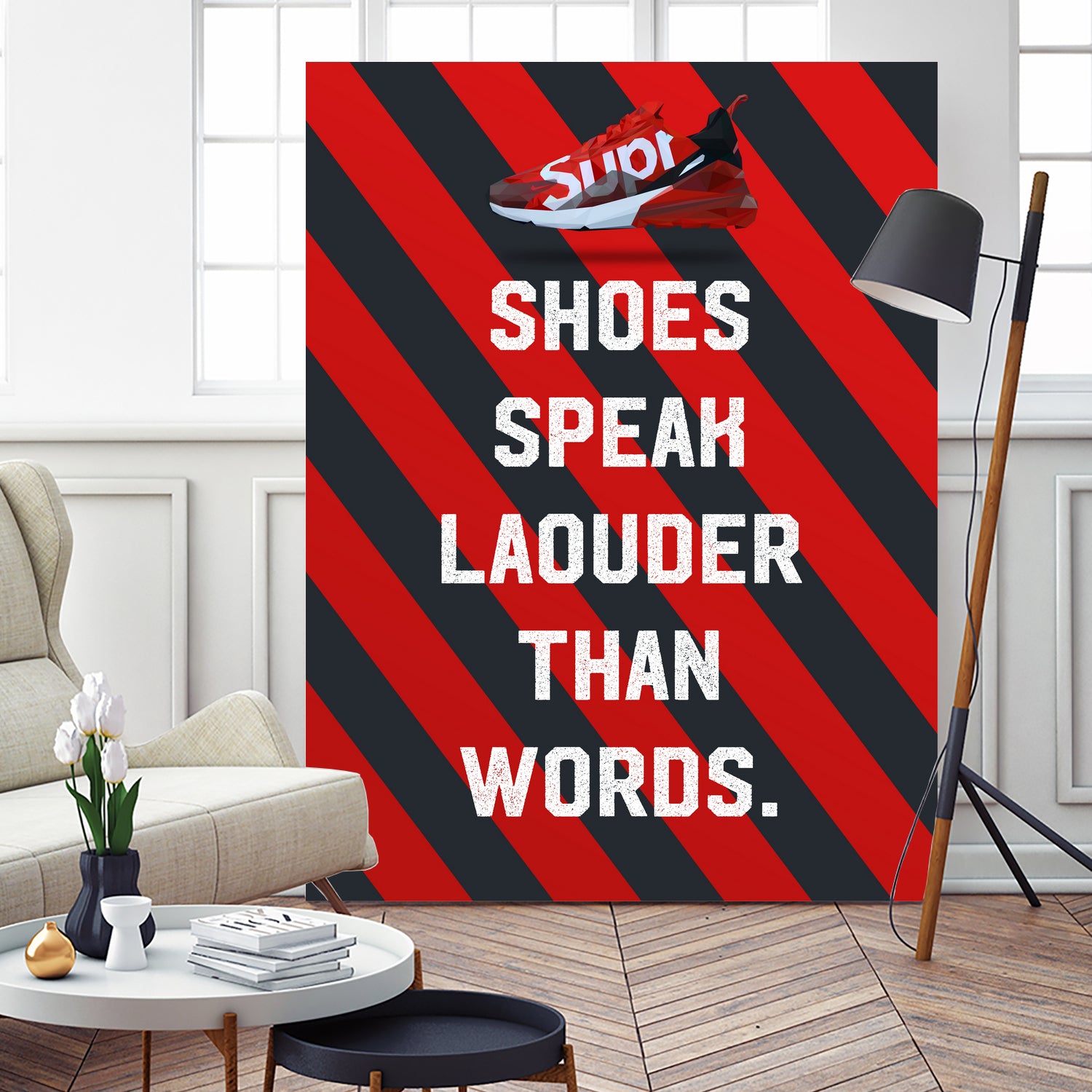 sneaker quotes MOTIVATION  by Artnesia on GIANT ART