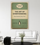 The Art of Overthinking by M Studio on GIANT ART - green positive vibes motivation